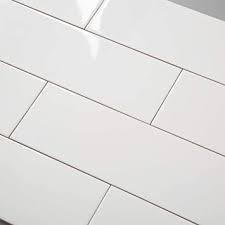 Some of the most reviewed products in tile are. Diflart White Ceramic Subway Tile 4x12 Inch Glossy Backsplash Tiles For Kitchen Shower Bathroom Box Of 7 Sqft Ceramic Flooring Tiles Amazon Canada