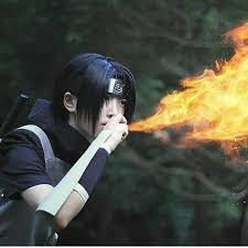 Itachi Uchiha Cosplay Realistic Sharingan Fireballjutsu Sacrifice Naruto Cosplay Itachi Uchiha Uchiha