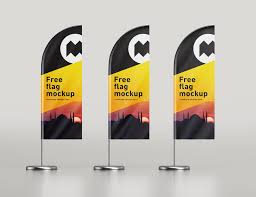 Feather Flag Mockup Free Free Mockup Feather Flags Sign Mockup Free Mockup