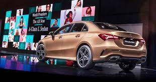 It is available in 5 colors, 4 variants, 2 engine, and 1 transmissions option: Mercedes Benz A Class Sedan Under Consideration For Malaysia Auto News Carlist My