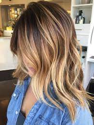 Warm Balayage And Side Swept Bangs Balayage Hair Hair Styles Hair Color Balayage