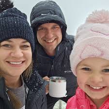 Snow days aren't just for students—HCPS staff love them too! ❄️☃️ They  approve of the snow day homework! 📸 1: Ms. Messer and her sweet family  enjoying the snow day together ❤️