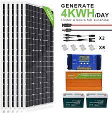 We did not find results for: Eco Worthy 1kw Complete Solar Panel System Kit With Battery And Inverter Ray S Home Pro
