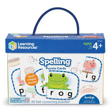 A collage of colorful signs decorates the. Learning Resourceslearning Resources Spelling Puzzle Cards Dailymail