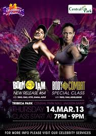 Tonight Don T Miss Celebrity Fitness Special Class At Tribeca Central Park Thursday 14 March 2013 7 9 Pm Registration On Spot Will Be Opened 3 Hours B