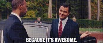 YARN | because it's awesome. | The Wolf of Wall Street (2013) | Video clips  by quotes | 8ddd75fd | 紗