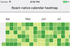 A Calendar Heatmap Component Built On Svg