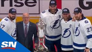 The latest tweets from @tblightning The Tampa Bay Lightning Win The Prince Of Wales Trophy For The 2019 20 Season Youtube