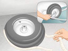 Slide the axle (see fig. 4 Ways To Fix A Wheelbarrow Tire Tubeless Wikihow
