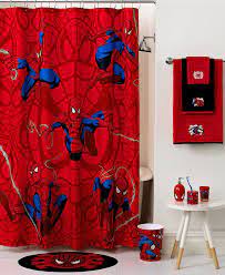 70 ideas bathroom art ideas thoughts bathroom avengers room. Marvel Bath Spiderman Sense Shower Curtain Macy S Superhero Bathroom Decor Superhero Bathroom Spiderman Room