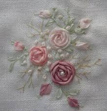 aprende a bordar el punto rococo paso a paso patrones y labores silk ribbon embroidery tutorial ribbon embroidery silk ribbon embroidery patterns