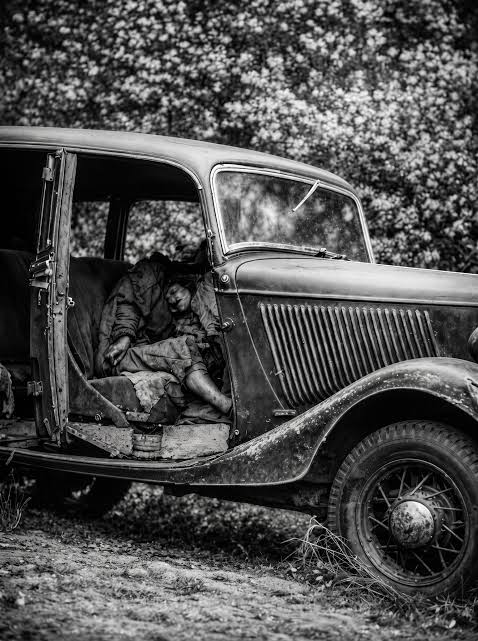 Bonnie and Clyde's 1932 Ford V-8 after fatal ambush | Bonnieville, LA