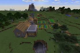 The seed includes a castle with a drawbridge. Minecraft Village Seeds 1 12 1 Minecraft Seeds Wiki