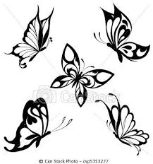 Black And White Butterfly Drawing Pin By Katinya Lilly On Butterfly Garden White Butterfly Tattoo Black Butterfly Tattoo Butterfly Tattoo