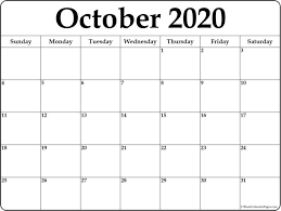 50 Free Printable October 2020 Calendars With Holidays Onedesblog In 2020 Printable Calendar Pages Calendar Printables Free Printable Calendar Monthly