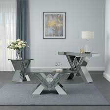 ( 0.0 ) out of 5 stars Coaster Caldwell V Shaped Coffee Table With Glass Top Silver 723448 On Sale At Spokane Furniture Company Serving Spokane Post Falls Coeur D Alene Wa Spokane Valley Post Falls And Coeur D Alene Id