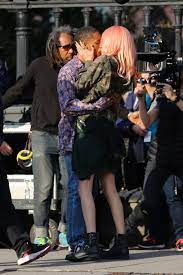 Cara delevingne and jaden smith partied this week. Cara Delevingne Gets Carried Away With Co Star Jaden Smith On Set As She Shoots New Movie Life In A Year