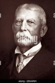 Henry Morrison Flagler (1830-1913), a founder of both Palm Beach and Miami,  Florida, was an oil and railroad tycoon of the American Gilded Age. (USA  Stock Photo