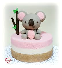 Loving Creations For You Koala Bear Neopolitan Chiffon Cake Chiffon Cake Cute Birthday Cakes Cool Birthday Cakes