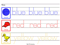 In each colored box you will find the hex color code, which is made up of the 6 letters/numbers beside the pound sign. Colors Worksheets For Preschool And Kindergarten