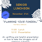 'Planning Your Funeral' - lighthearted presentatio... event in Canandaigua, NY