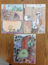Underground Drawings 2nd Grade Mrs Knight S Smartest Artists Elementary Art Creative Drawing Drawings