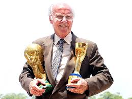 He holds the record for world cup titles in general with four titles in total. Zagallo Que Fim Levou Terceiro Tempo