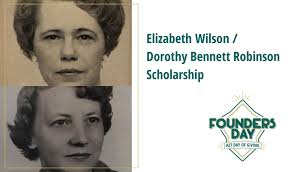 Elizabeth Wilson/Dorothy Bennett Robinson Scholarship