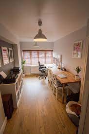 Click through now for great ideas on how to approach your own dramatic garage conversion! After Home Office Garage Conversion Garage Bedroom Garage To Living Space Garage Conversion