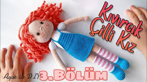 Amigurumi Kivircik Cilli Kiz Bebek Kol Yapilisi 3 6 Youtube Amigurumi Bebek Orme Bebekler