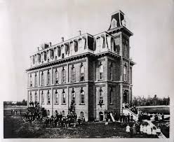 This Was The First Day Of School In The Very First Year At The University Of Oregon Oct 19th 1876 Universityofo Oregon College University Of Oregon Oregon