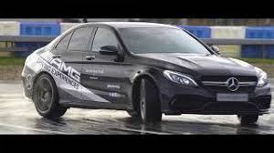 Lewis Hamilton Drifting In Mercedes Amg C 63 Youtube