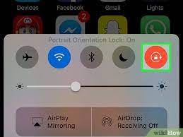 Open control center, then tap. How To Turn Off Automatic Screen Rotation On An Iphone Or Ipad