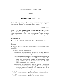 Akta rahsia rasmi perakuan untuk ditandatangani oleh penjawat awam berkenaan dengan akta rahsia rasmi adalah. Akta 88 Akta Rahsia Rasmi 1972