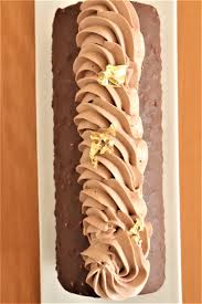 Buche Chocolat Vanille Glacage Rocher Recette Noel Olivia Patisse Chocolat Vanille Recettes Noel Recette Gateau Noel
