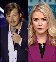 Sit down, Barbie.” — Morgan Wallen suddenly called Karoline Leavitt a  “T.r.u.m.p puppet” live