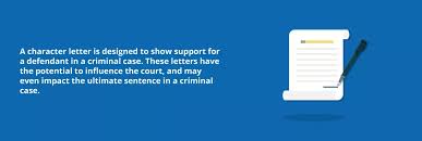 The letter should state definitive examples of the character and reputation of the defendant. Tips For An Effective Character Letter For A Judge Baldani Law Group