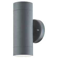 Lap Charcoal Grey Led Up Down Outdoor Wall Light 2 X 350lm 5 3w Outdoor Wall Lighting Wall Lights Outdoor Walls