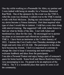 Altru Family YMCA's September Group...