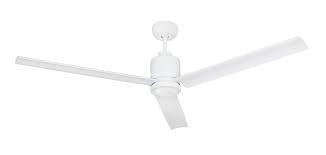 Minkaaire rainman 54 5 blade indoor / outdoor ceiling fan with wall control and led bulb included. Outdoor Ceiling Fan Garden White With Led Vam Ug