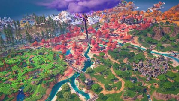 Fortnite Override: Mapa Completo y Mejores Lugares para Aterrizar ...