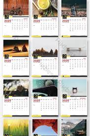 Jasa desain kalender berkualitas — pergantian tahun 2019 ke tahun 2020 sudah semakin dekat. Desain Kalender Elegan 2020 Templat Ai Unduhan Gratis Pikbest