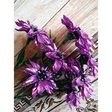 Bunga matahari dalam bahasa latin (helianthus annuus l) merupakan salah satu jenis bunga yang tumbuh mekar dalam satu tahun sekali (musiman). Jual Bunga Matahari Akrilik Mutiara Ungu Terbaru Juni 2021 Blibli