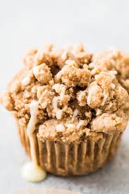 These Cinnamon Coffee Cake Muffins Topped With A Crunchy Streusel Topping Are Made With Greek Cinnamon Coffee Cake Muffins Coffee Cake Muffins Homemade Muffins