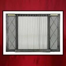 Midwest hearth fireplace mesh screen curtain 29 high. Hanging Fireplace Screens Evanston Il Northshore Fireplace