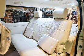 舞杏 buan kazukiauto ベース車両 ハイエース200系 buanのコンプリートカー 京の上品な和風のbuanフルエアロによるドレスアップカスタム 大阪オートメッセ2017 出展車両 ハイエース エアロ オート