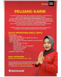 Lowongan Kerja Pt Matahari Department Store Tbk Karir Aceh