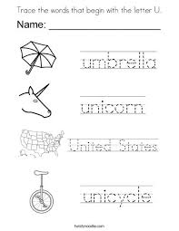 Find famous film titles, phrases and more! Trace The Words That Begin With The Letter U Coloring Page Alphabet Worksheets Preschool Letter U Lettering