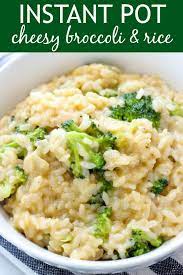 Instant Pot Cheesy Broccoli And Rice Recipe Instant Pot Dinner Recipes Rice Side Dishes Easy Instant Pot Recipes