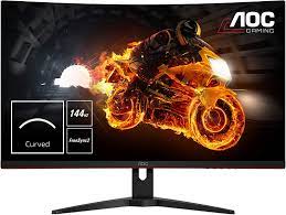 If your aoc e2343f is locked then just power off your screen and hold power and menu buttons together. Amazon Com Aoc Monitor Para Videojuegos Curvado Sin Marco Fhd 1ms Va Electronica